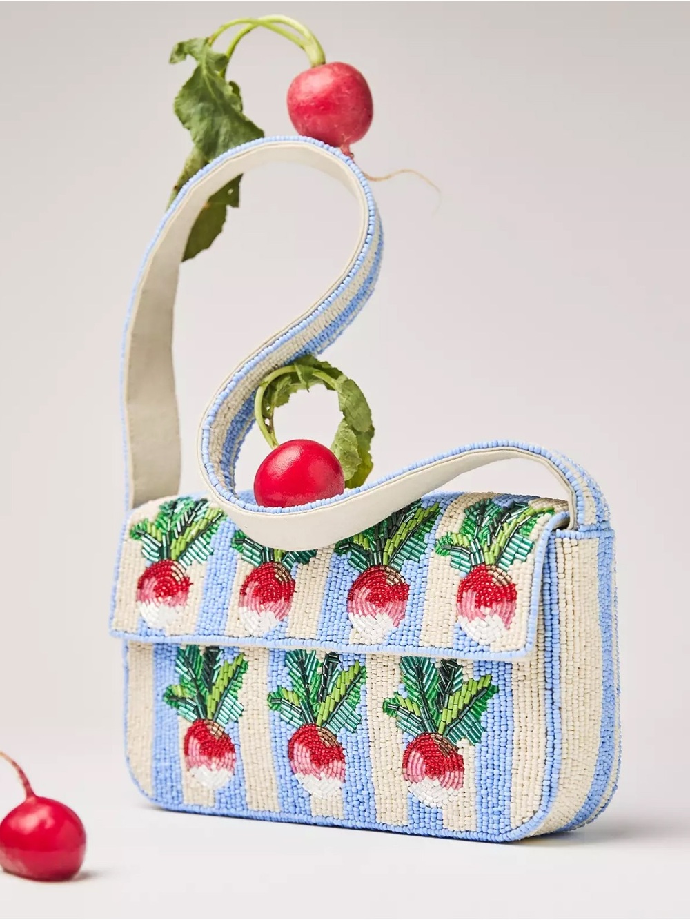 Fiona Beaded Bag: Food & Drink Edition